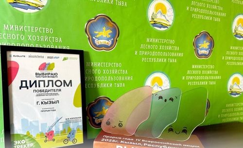 Минлесхоз Тувы стал победителем масштабной экологической акции «Экосистема»