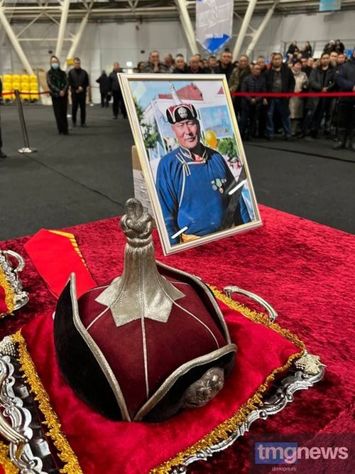 В Туве простились с Арзылаңом мөге Маадыром Монгушем