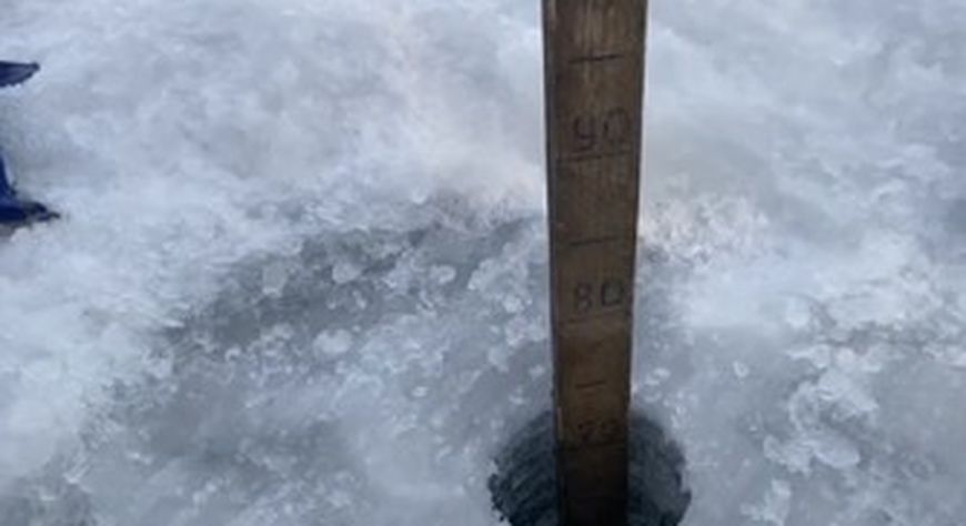 В Туве открыта первая ледовая переправа