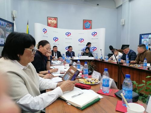 В Туве прошел открытый диалог с участниками специальной военной операции