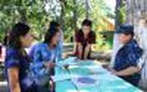 В гостях — полицейские