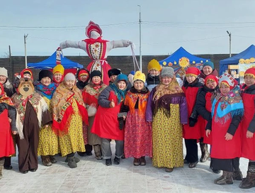 Каткы-хөглүг кышты үдээн