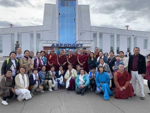 В Туву прибыла делегация буддийского монастыря Дрепунг Гоманг