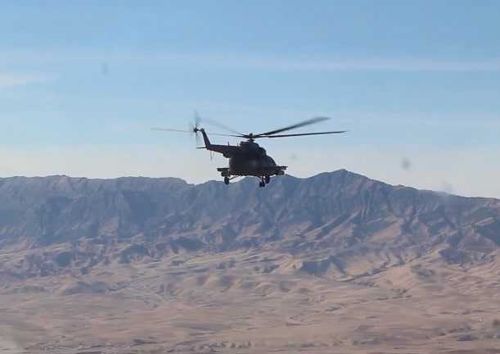 В горах Тувы прошли учения военных экипажей