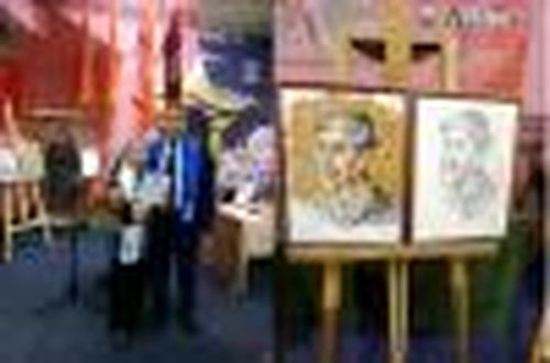 Герои, запечатлённые на холсте