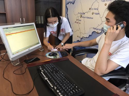 Волонтеры ТувГУ заступили на дежурство