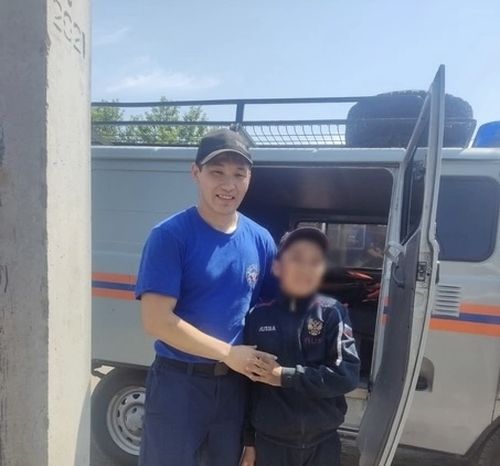 Спасатели ГО и ЧС нашли потерявшегося мальчика