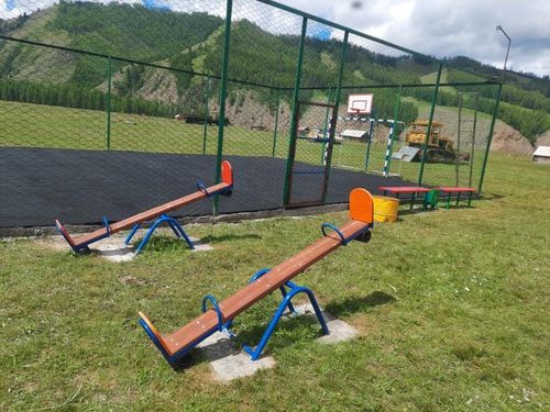 В Балыктыг завершилось строительство универсальной площадки