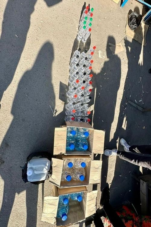 В Туве предпринимательница прятала «паленый» алкоголь в металлическом контейнере