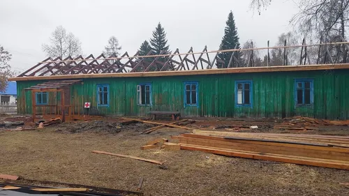 В Каа-Хемском районе идет капитальный ремонт местной больницы