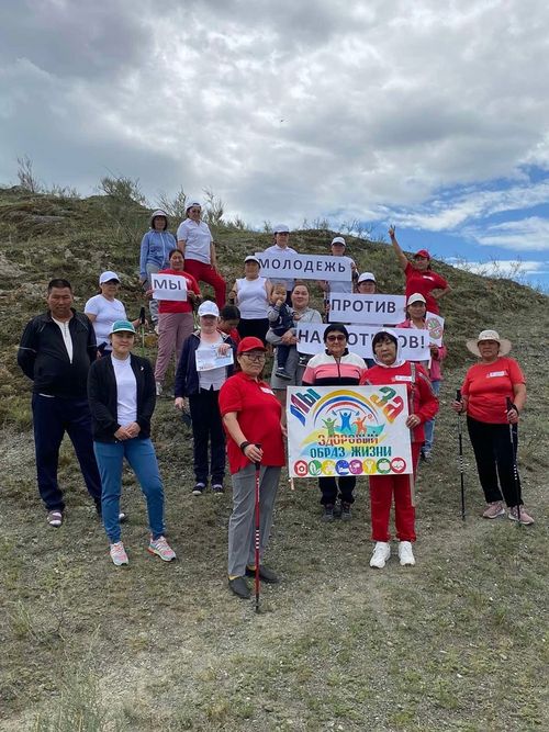 Жители Сут-Холя прошли 10000 шагов