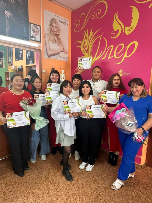 На базе учебного центра "Флер" завершились очередные курсы для безработных граждан