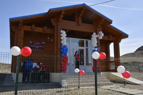 В селе Бижиктиг-Хая появился свой фельдшерско-акушерский пункт