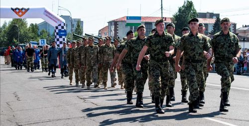 В Туве открыли второй международный этап конкурса «Военное ралли - 2019» 