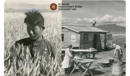 Бодун хлеб-биле хандырбышаан, соңгаар үндүр сөөртүп чораан