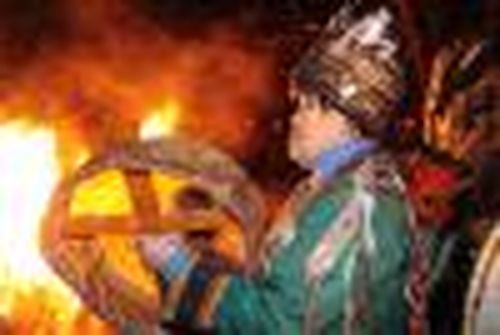 О шаманском бубне