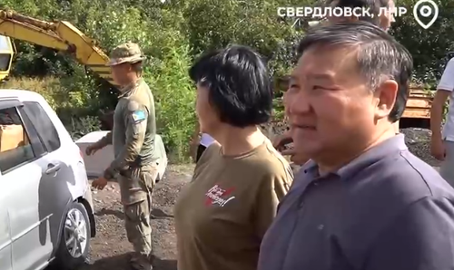 Глава Тувы во время командировки в прифронтовую зону встретился с бойцами