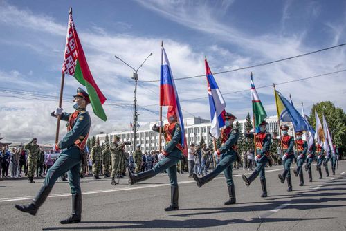 Впервые два международных конкурса АрМИ-2020 "Конный марафон" и "Военное ралли" стартовали в республике Тыва