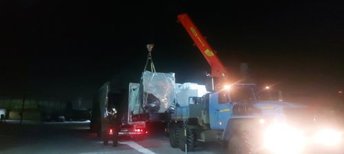В село Тоора-Хем Тоджинского района доставили два дизель-генератора