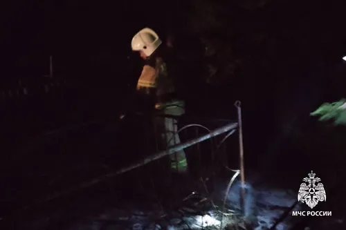 Окурок стал причиной пожара на кладбище в Тоджинском районе.