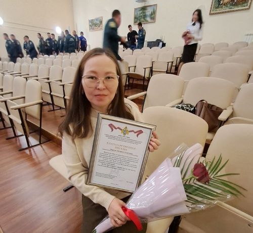 В Туве сотрудница библиотеки получила благодарственное письмо от МЧС за спасение детей