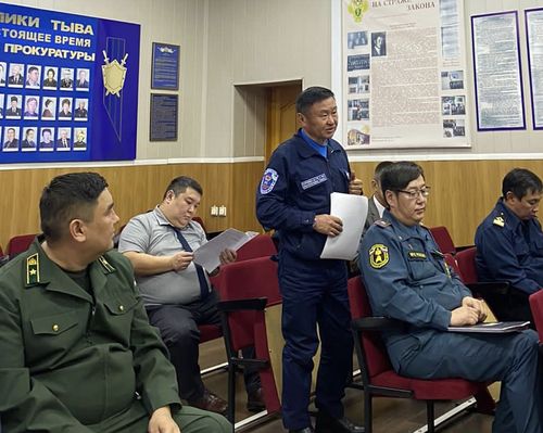 В Прокуратуре Тувы состоялось заседание межведомственной рабочей группы