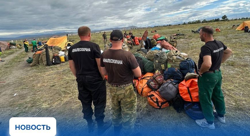 В Туве за сутки справились с двумя лесными пожарами