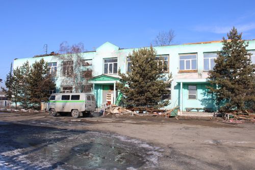 В Дзун-Хемчикском ММЦ начался капитальный ремонт здания хирургического отделения