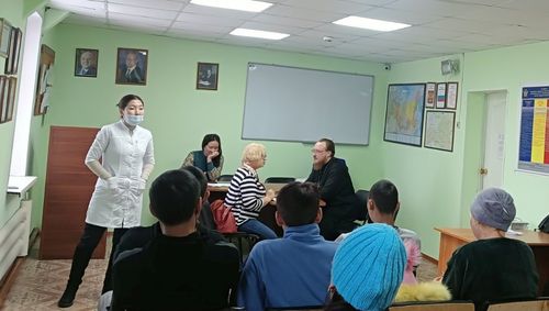 Несовершеннолетним осужденным напомнили о вреде наркотиков