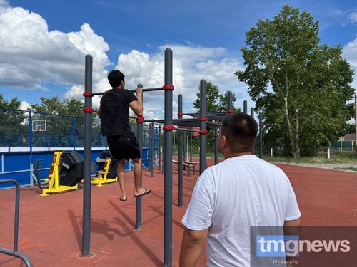 В Кызыле прошли соревнования по стрит-воркауту среди юношей до 16 лет