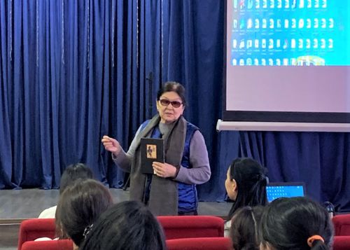 Научные сотрудники ТИГПИ выступили перед молодёжью села Баян-Кол