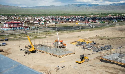 Глава Тувы проинспектировал строительные площадки в Кызылской агломерации