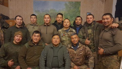 Росгвардияныӊ ажылдакчылары-биле ужурашкан