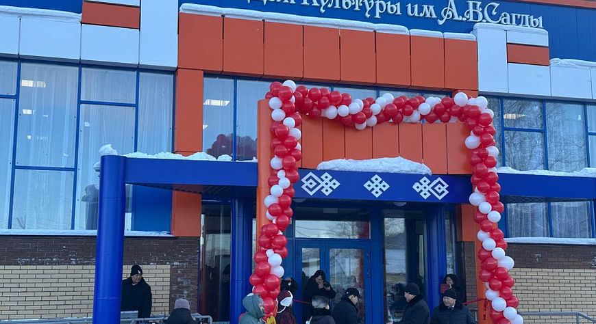 Тываның Бай-Хаак суурда чаа Культура бажыңы ажыттынган