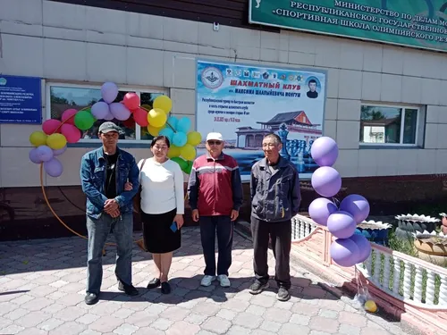 В г. Чадан открылся шахматный клуб