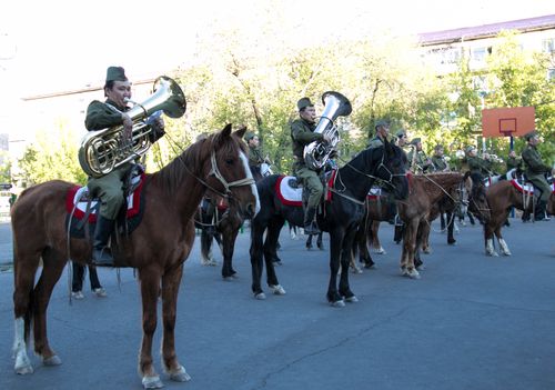 В Туве прошла акция «Поем двором»