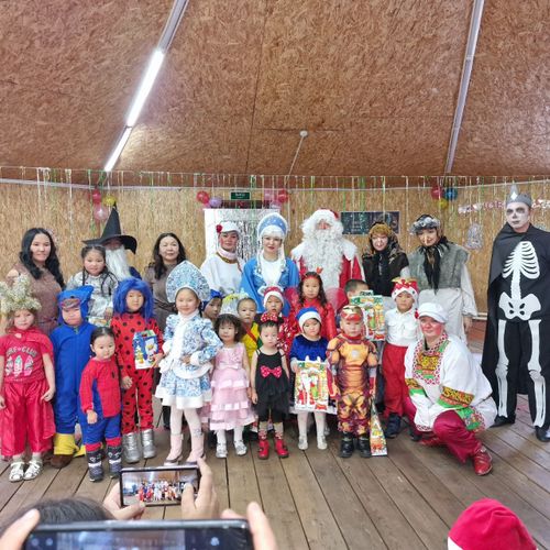 В Тандинском районе провели новогодние утренники