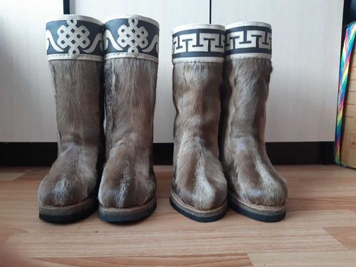 Унты из шкуры медведя 