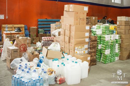 Тува отправила очередной гуманитарный груз в зону СВО