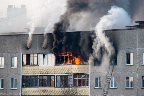 За год увеличилось число бытовых пожаров 