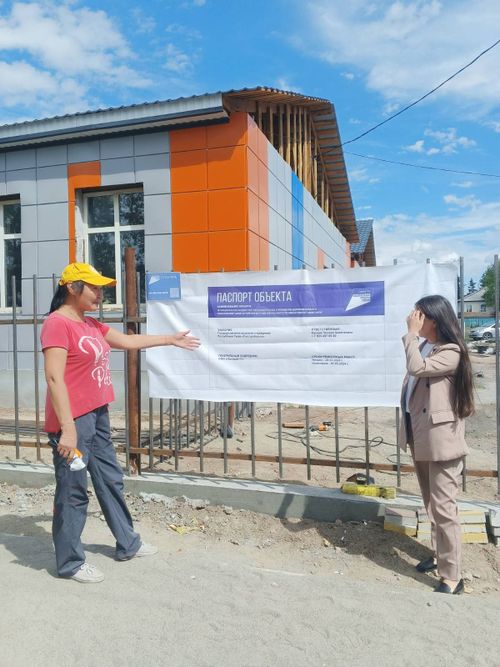 В Тес-Хемском районе близится к завершению капитальный ремонт Детской школы искусств