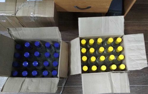 Более 70 литров «контрафакта» и всё для личного употребления