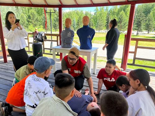 В детских лагерях Тувы проводят мастер-классы по оказанию первой помощи