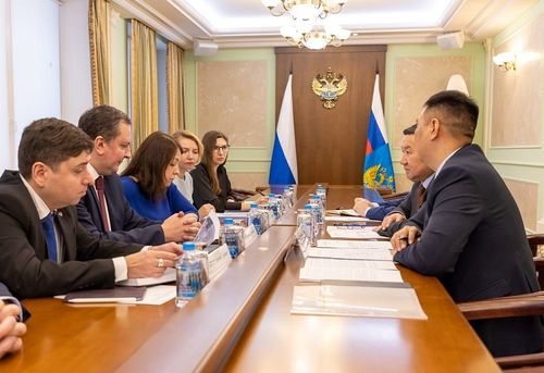 Тываның Баштыңы Росавиацияның удуртулгазы-биле ужурашкан