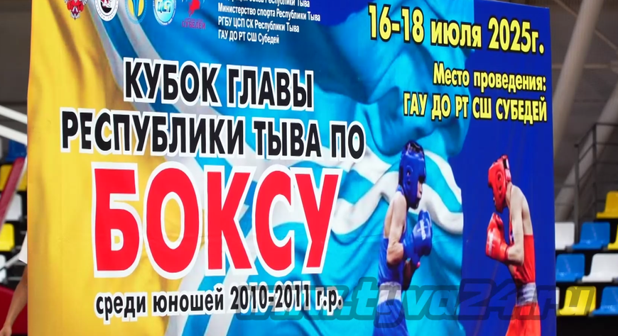 В Туве проходит Кубок Главы республики по боксу среди юношей