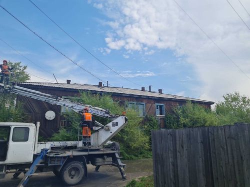 В Кызыле продолжается снос аварийного жилья