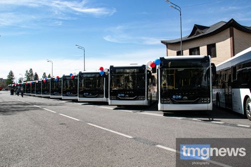 На улицы Кызыла после майских праздников выйдут 20 новых «Ютонгов»