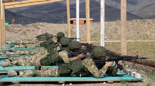 В Туве проходит 3 этап «Военного ралли-2022»