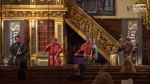 Группа «Хуун-Хуур-Ту» участвует в Стокгольмском фестивале старинной музыки