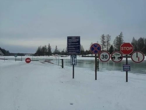 В Туве откроются шесть ледовых переправ